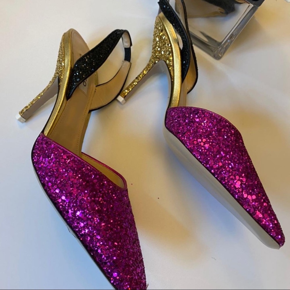 Brand new Attico glitter sling back shoes - Picture 4 of 4